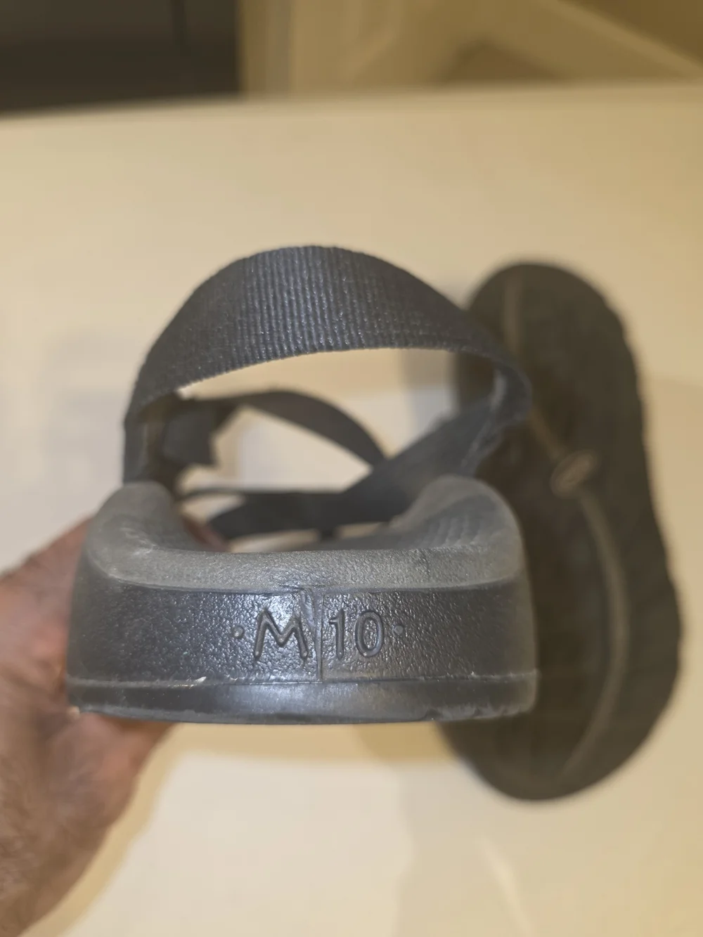 Chaco Men’s Black Strap Outdoor Adventure Sandals